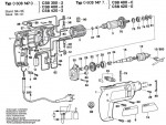 Bosch 0 603 147 041 CSB 400-2 Percussion Drill 110 V / GB Spare Parts CSB400-2